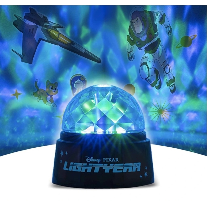 Paladone - LED projektor za djecu DISNEY LIGHTYEAR 3xAA
