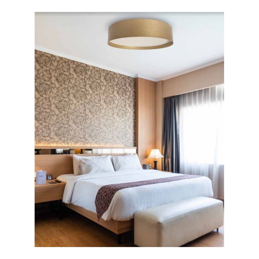 LED Stropna svjetiljka SOFIE LED/50W/230V ø 60 cm zlatna