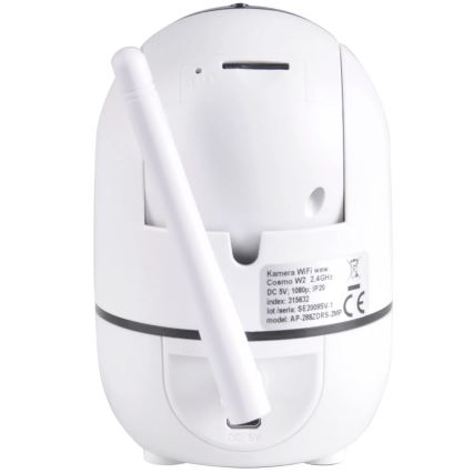 Pametna kamera COSMO LED/230V/Wi-Fi Tuya