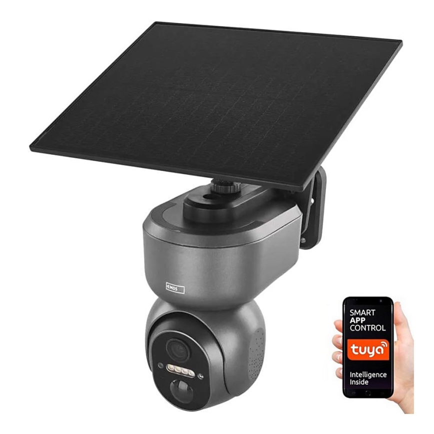 Pametna solarna kamera sa senzorom GoSmart 4G/LTE 10400mAh 5V IP65 Tuya