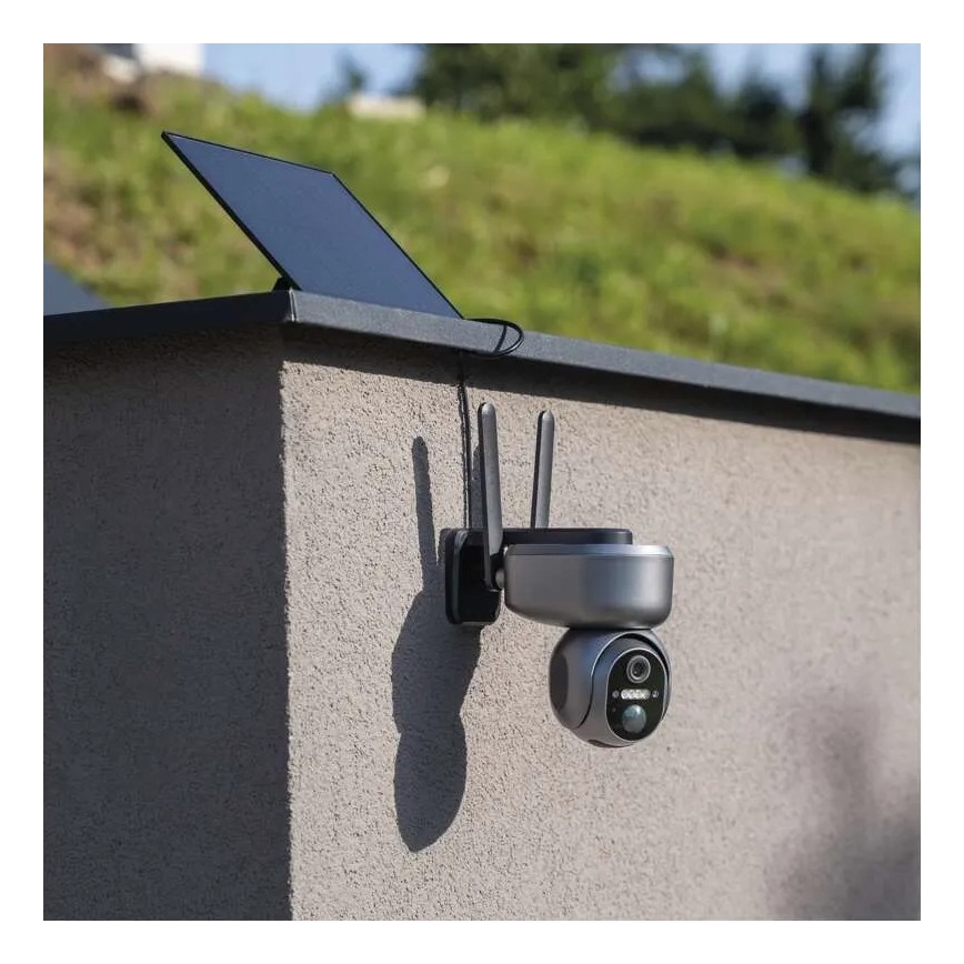 Pametna solarna kamera sa senzorom GoSmart 4G/LTE 10400mAh 5V IP65 Tuya