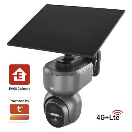Pametna solarna kamera sa senzorom GoSmart 4G/LTE 10400mAh 5V IP65 Tuya