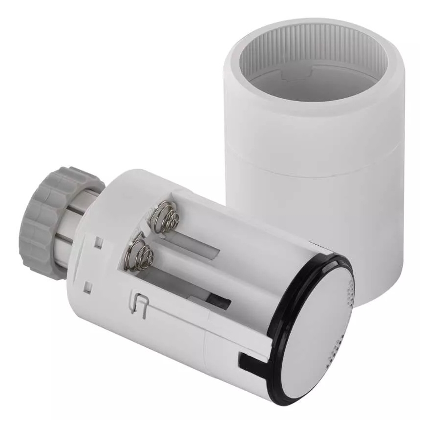 Pametna termostatska glava s LCD zaslonom GoSmart M30x1,5 2xAA/1,5V Tuya
