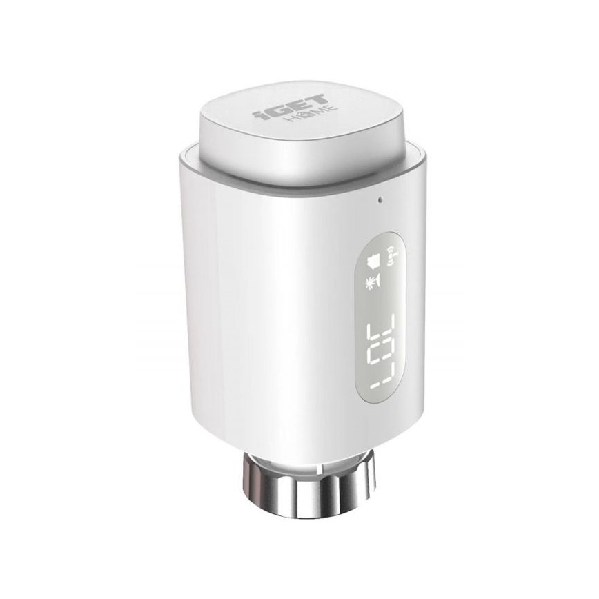 Pametna termostatska glava s LED zaslonom 2xAA/3V Zigbee