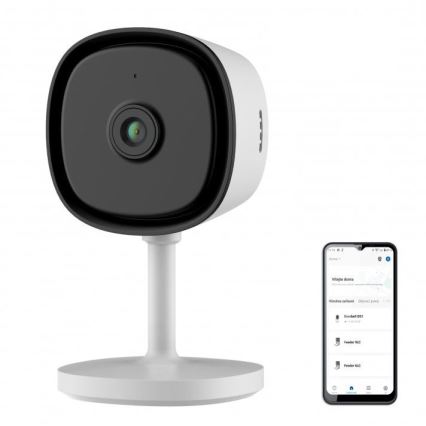 Pametna unutarnja kamera s Full HD 1080p senzorom 5V Wi-Fi bijela