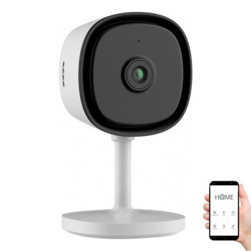 Pametna unutarnja kamera s Full HD 1080p senzorom, 5V, Wi‑Fi, Tuya, bijela