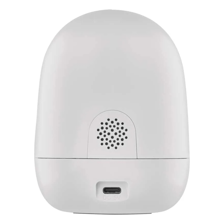 Pametna unutarnja rotirajuća kamera sa senzorom pokreta GoSmart 5V Wi-Fi Tuya bijela