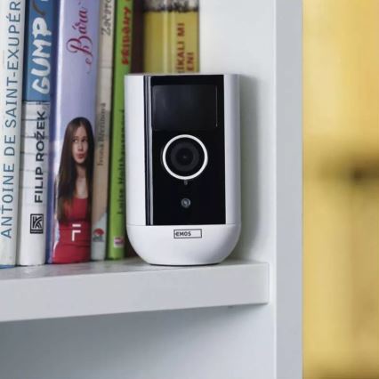 Pametna vanjska kamera sa senzorom pokreta GoSmart 5V 9600mAh IP65 Wi-Fi Tuya