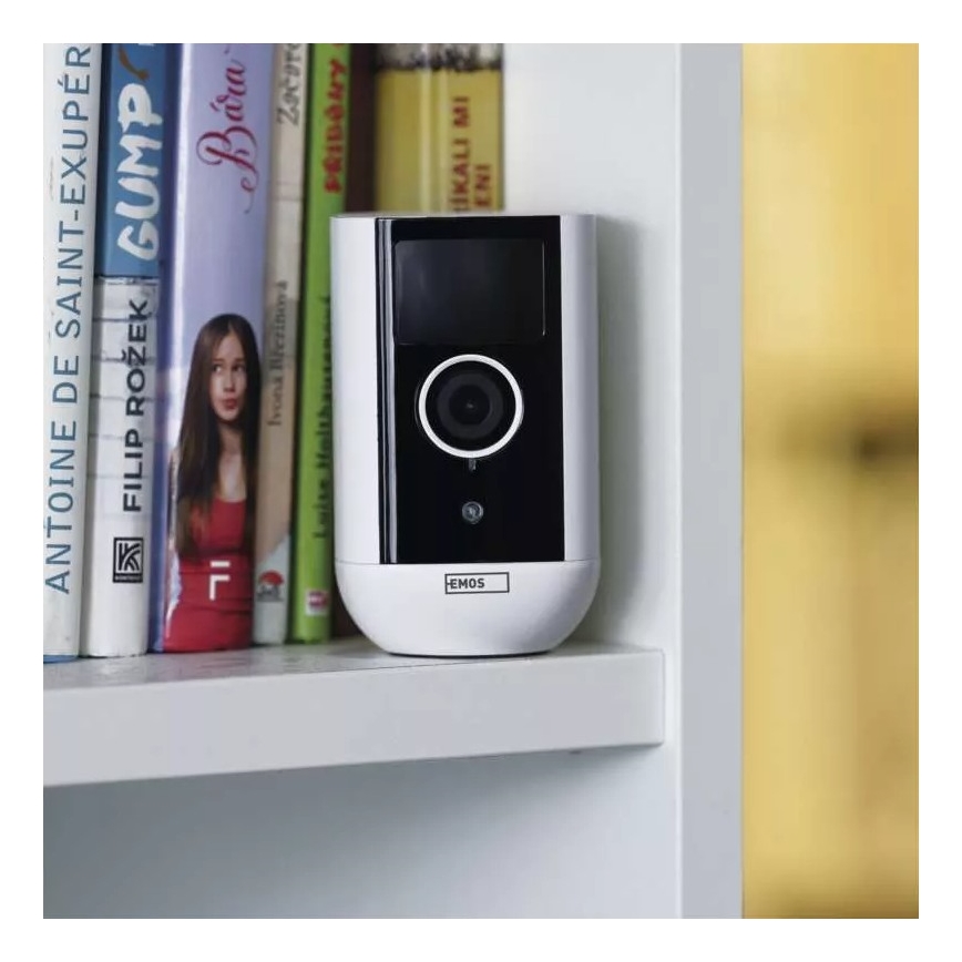 Pametna vanjska kamera sa senzorom pokreta GoSmart 5V 9600mAh IP65 Wi-Fi Tuya