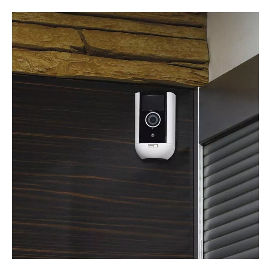 Pametna vanjska kamera sa senzorom pokreta GoSmart 5V 9600mAh IP65 Wi-Fi Tuya