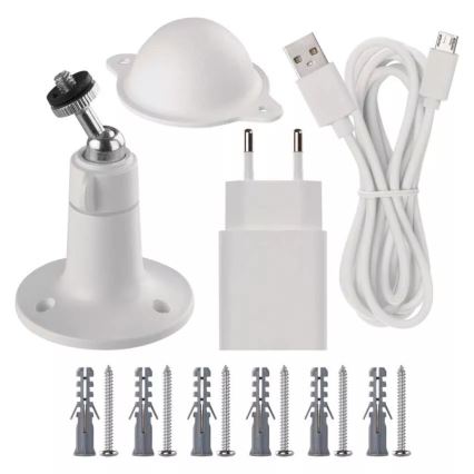 Pametna vanjska kamera sa senzorom pokreta GoSmart 5V 9600mAh IP65 Wi-Fi Tuya