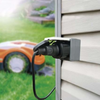 Pametna vanjska utičnica GoSmart 3680W/230V/16A Wi-Fi Tuya IP44