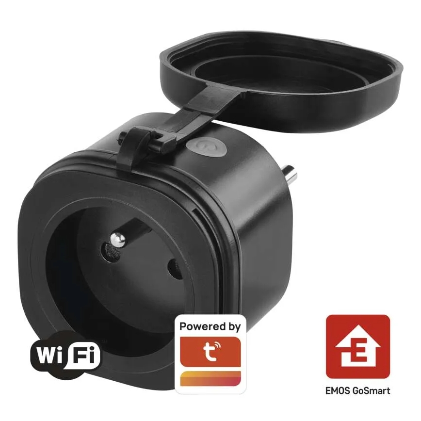 Pametna vanjska utičnica GoSmart 3680W/230V/16A Wi-Fi Tuya IP44