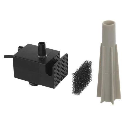 Pametna vodena fontana za kućne ljubimce 2,6 l/5V siva Wi-Fi