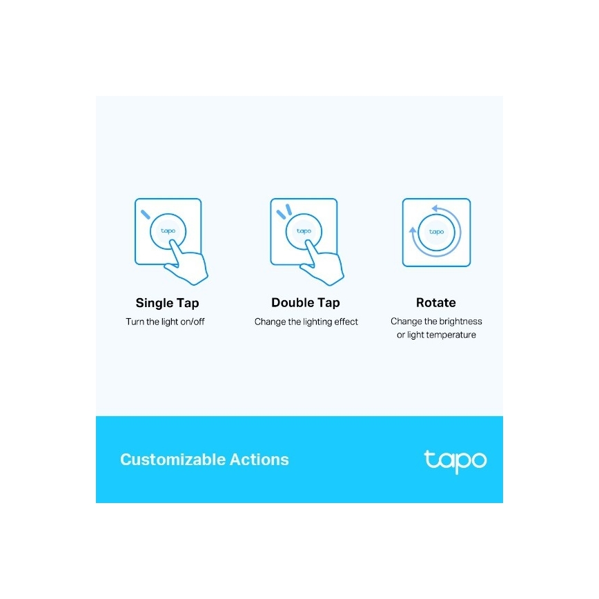 Pametni dodirni dimer 1xCR2032