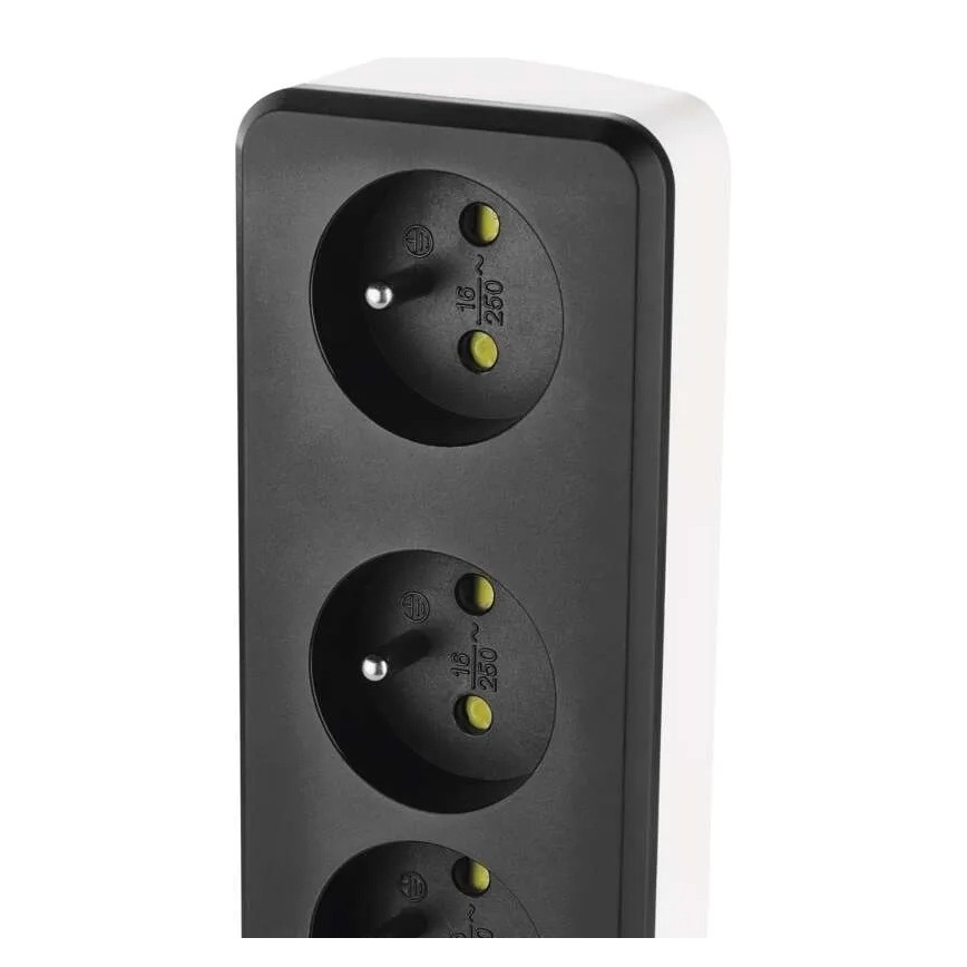 Pametni produžni kabel s prekidačem GoSmart 4Z + 1xUSB-A + 1xUSB-C 2 m Wi-Fi Tuya