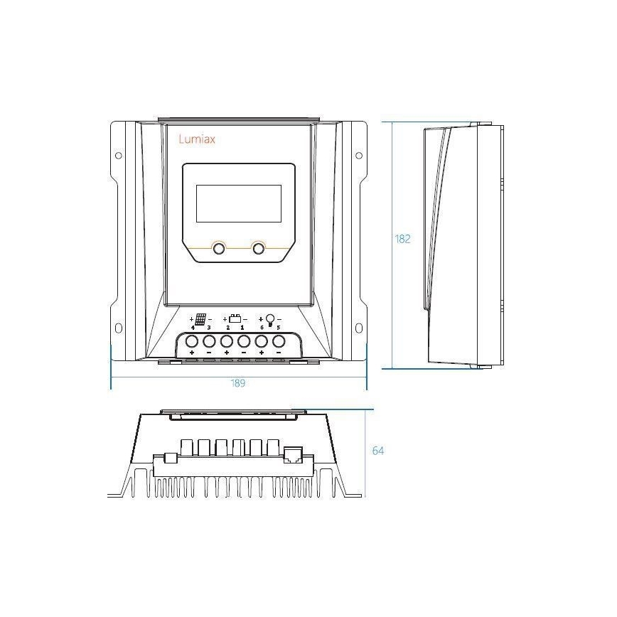 Pametni regulator solarnog punjenja MPPT 12-24V/20A IP32