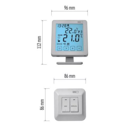Pametni termostat 230V Wi-Fi