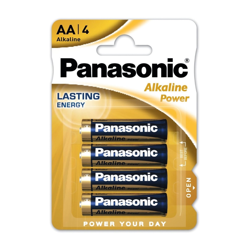 Panasonic - 4 kom Alkalna baterija AA/LR06