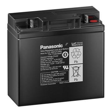 Panasonic LC-XD1217PG - Olovni akumulator 12V/17Ah/oko M5