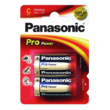 Panasonic LR14 PPG - 2 komada alkalne baterije C Pro Power 1,5V