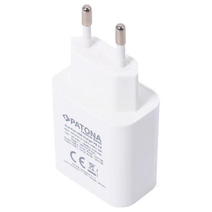 PATONA - Adapter s USB i USB-C izlazom 18W Power delivery