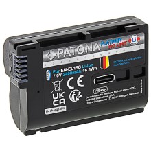 PATONA - Aku Nikon EN-EL15C 2400mAh Li-Ion Platinum USB-C