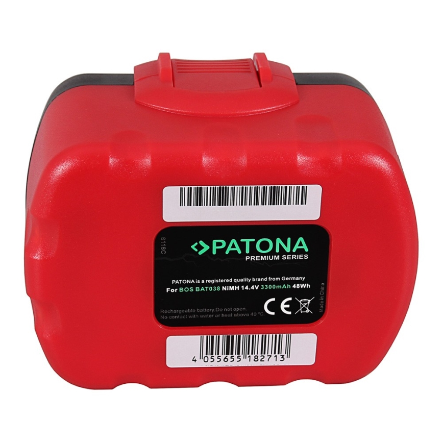 PATONA - Baterija Bosch 14,4V 3300mAh Ni-MH Premium BAT038