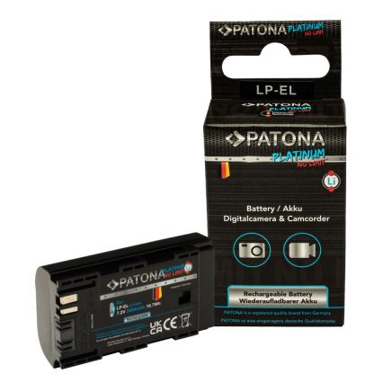 PATONA - Baterija Canon LP-EL 2600mAh Li-Ion Platinum za blesk Speedlite EL-1