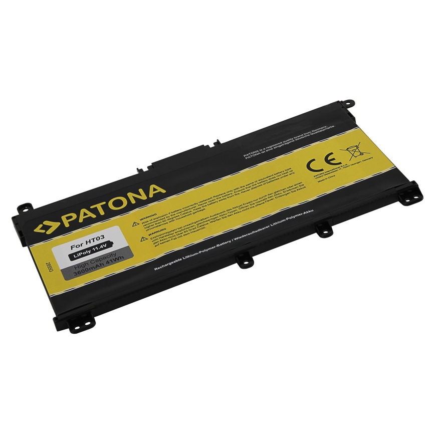 PATONA - Baterija za HP Pavilion X360 14-BA seriju 3400 mAh Li-Pol 11,55 V BK03 / BK03XL