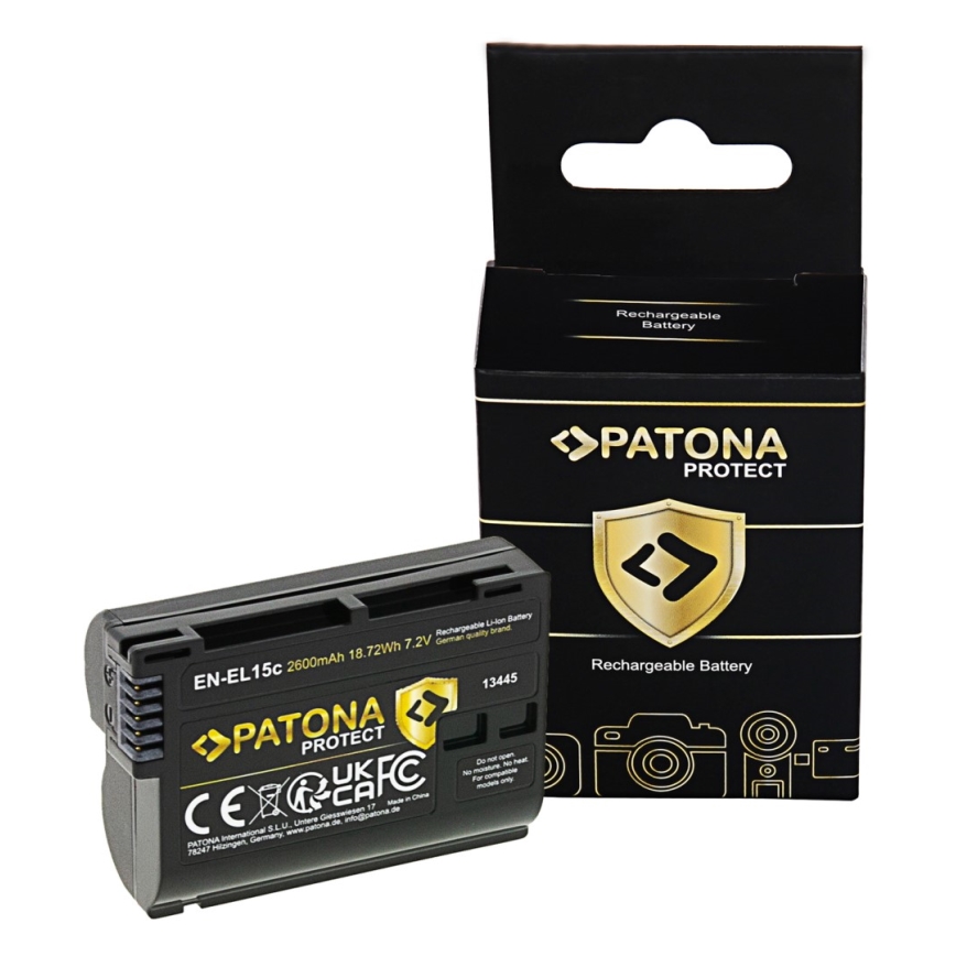 PATONA - Baterija za Nikon EN-EL15C 2600mAh Li-Ion Protect