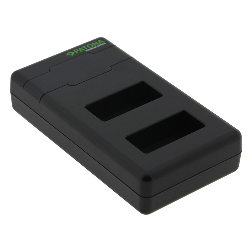 PATONA - Brzi punjač Dual Canon LP-E17 + kabel USB-C 0,6m
