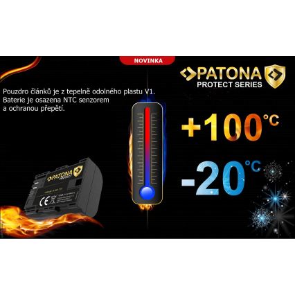 PATONA - Litij-ionska baterija za Fuji NP-W235 2600mAh 7,2V Protect X-T4