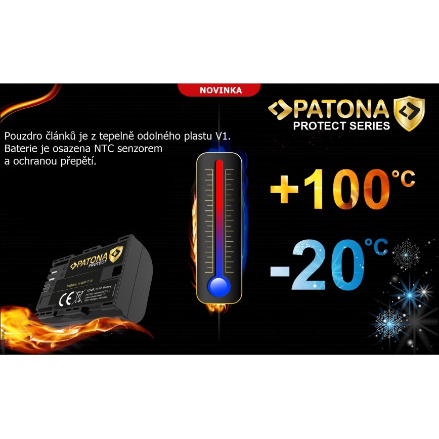 PATONA - Litij-ionska baterija za Fuji NP-W235 2600mAh 7,2V Protect X-T4