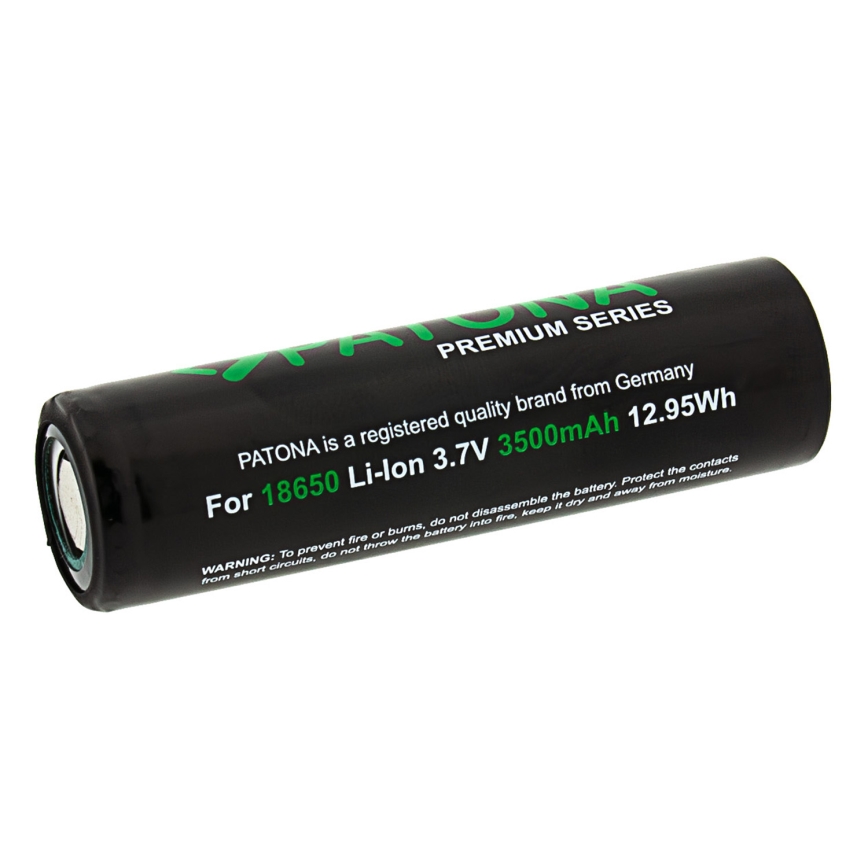 PATONA - Li-Ion akumulatorska ćelija 18650, 3500 mAh, PREMIUM, 3,7 V