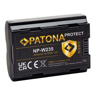 PATONA - Litij-ionska baterija za Fuji NP-W235 2600mAh 7,2V Protect X-T4