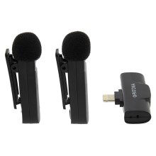 PATONA - SET 2x Bežični mikrofon s kvačicom za iPhone USB-C 5V