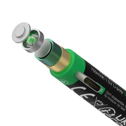 PATONA - SET 4x Baterija AAA/LR03 Li-Pol 500mAh 1,5V s USB-C punjenjem