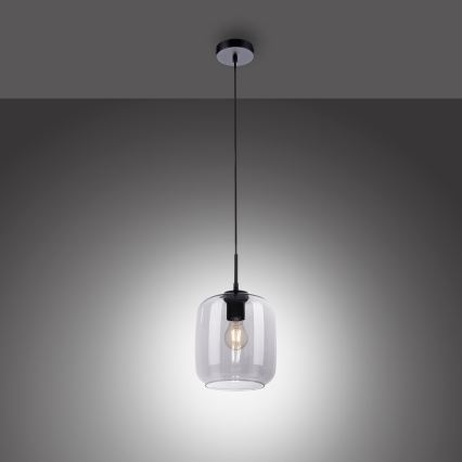 Paul Neuhaus 2002-25 - Luster na sajli SHITAKE 1xE27/10W/230V pr. 20 cm dimna