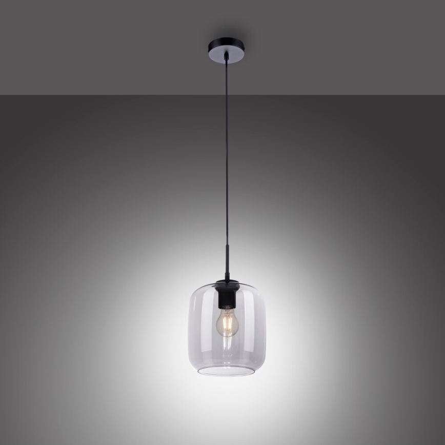 Paul Neuhaus 2002-25 - Luster na sajli SHITAKE 1xE27/10W/230V pr. 20 cm dimna