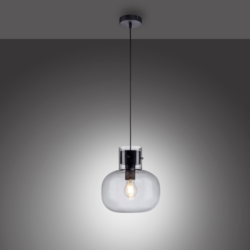 Paul Neuhaus 2003-25 - Luster na sajli SHITAKE 1xE27/10W/230V pr. 25 cm dimna