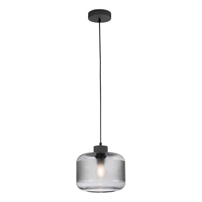 Paul Neuhaus 2005-25 - Luster na sajli BOLETUS 1xE27/10W/230V pr. 23,5 cm siva