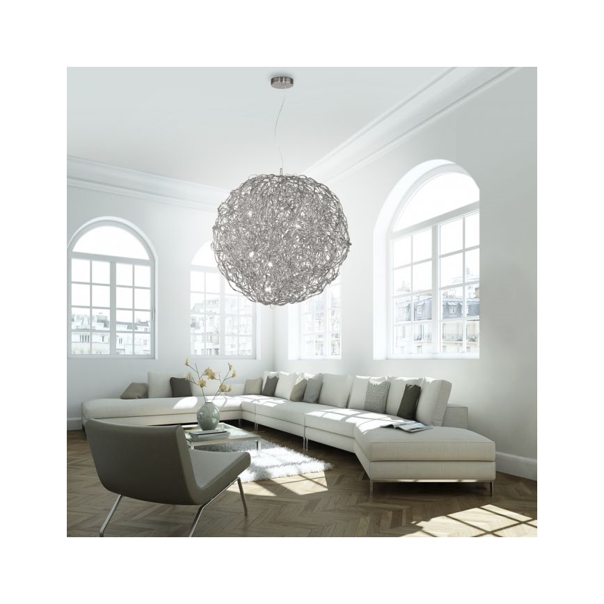 Paul Neuhaus 2019-21 - Luster na sajli SAREA 15xG9/40W/230V srebrna