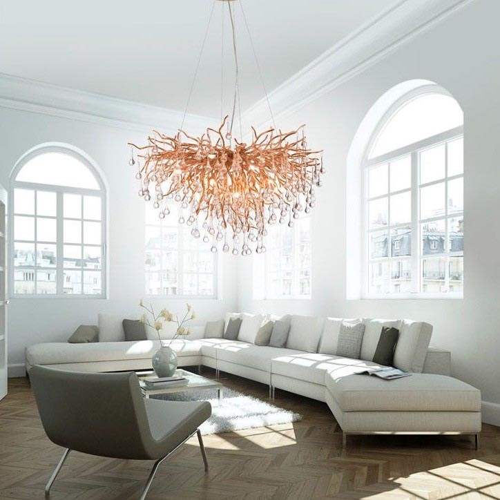 Paul Neuhaus 2192-11 - Luster na sajli ICICLE 10xG9/40W/230V 50x100 cm mesing