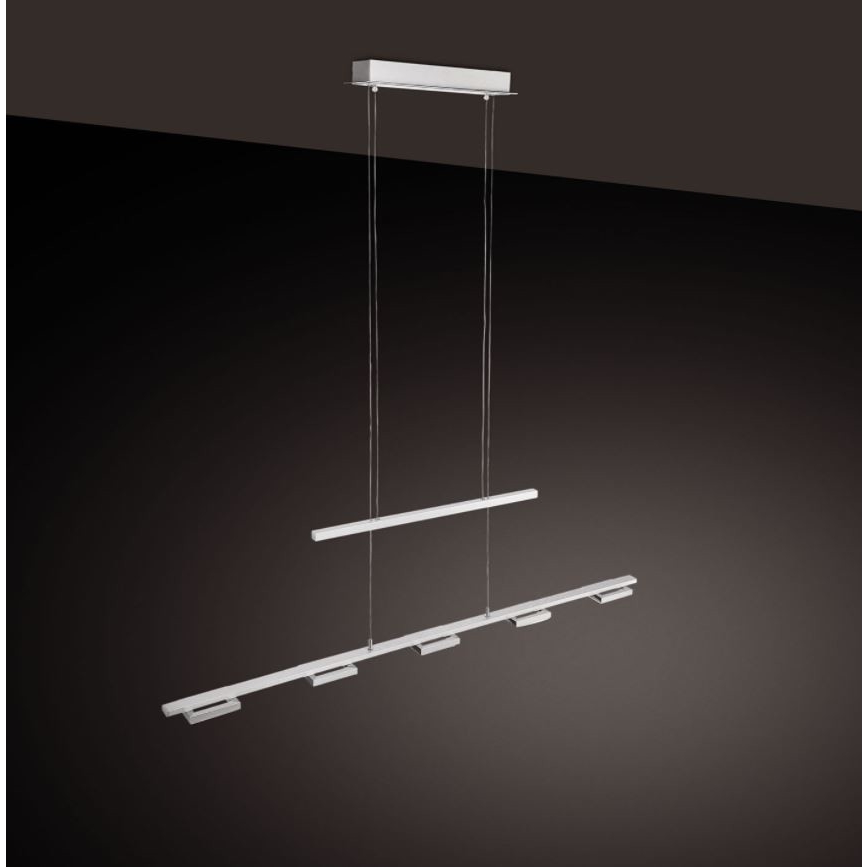 Paul Neuhaus 2446-55 - LED Prigušivi luster na sajli INIGO 5xLED/4W/230V