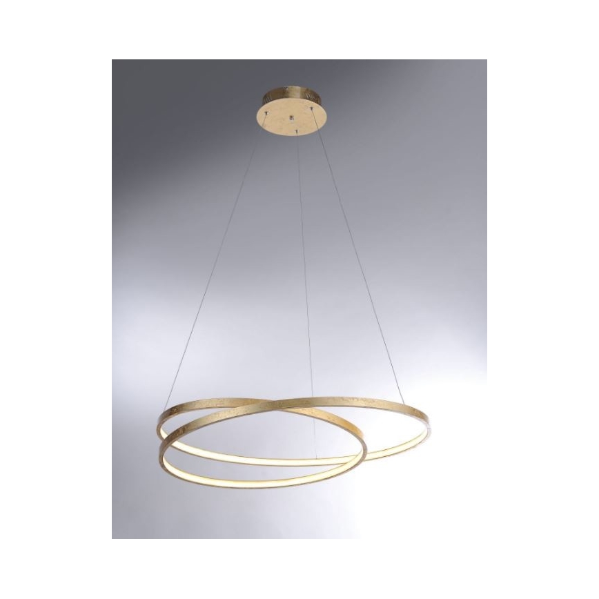 Paul Neuhaus 2474-12 - LED Prigušivi luster na sajli ROMAN LED/40W/230V zlatna