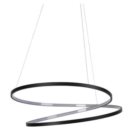 Paul Neuhaus 2474-18 - LED Prigušivi luster na sajli ROMAN LED/40W/230V crna