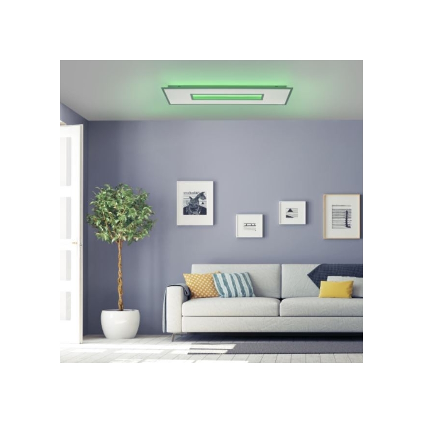 Paul Neuhaus 2474-18 - LED Prigušivi luster na sajli ROMAN LED/40W/230V crna