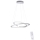 Paul Neuhaus 2491-55 - LED Prigušivi luster na sajli ALESSA 2xLED/26W/230V + DU