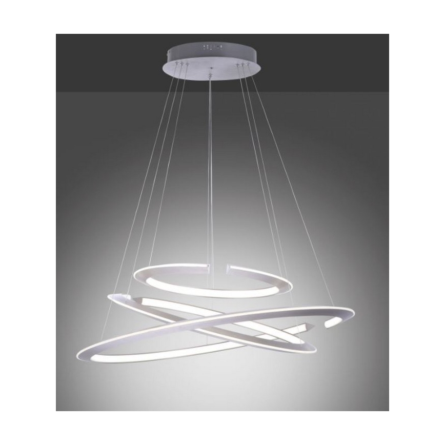 Paul Neuhaus 2493-55 - LED Prigušivi luster na sajli ALESSA 3xLED/38W/230V + daljinski upravljač